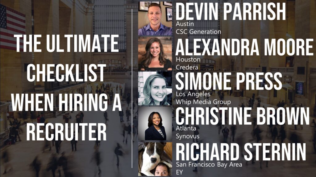 The Ultimate Checklist When Hiring a Recruiter